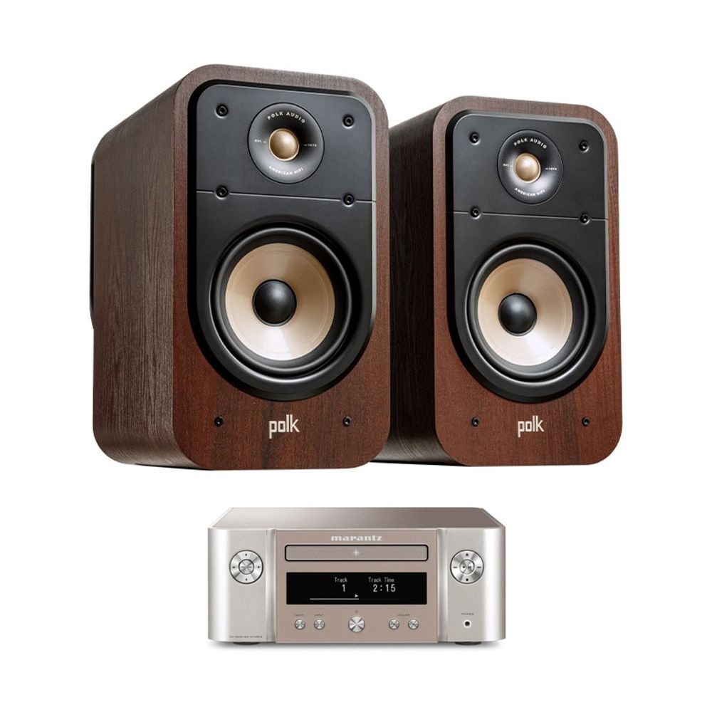 MARANTZ 마란츠 M-CR612 + 폴크오디오 ES20 분리형 오디오 미니 컴포넌트 세트