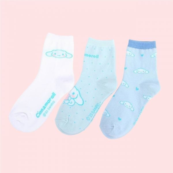 티엘키즈 어린이 시나모롤 아동 퓨어 중목 3족 TD5YU60289 4653258