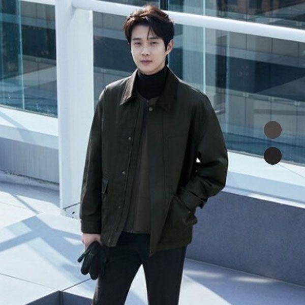 [롯데백화점] 프로젝트M 남성) 코듀로이 헌팅 자켓(EPE4JJ1100)