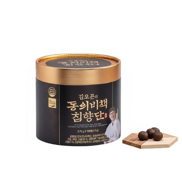 [하프클럽]침향25  김오곤의 동의비책 침향단 100환 x 1통 (총 100환)쇼핑백포함
