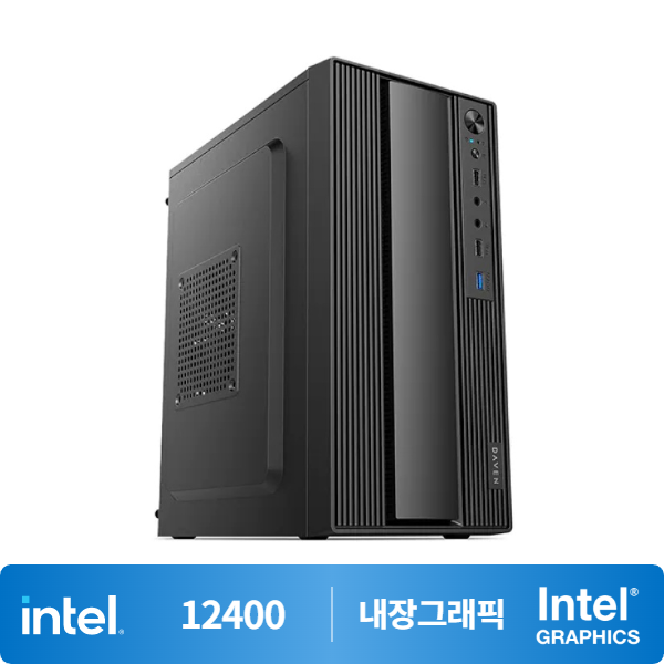 UnKnown 사무용 조립PC_i51912M 12400내장그래픽 윈도우 11 Pro 기본탑재 PC 4080159