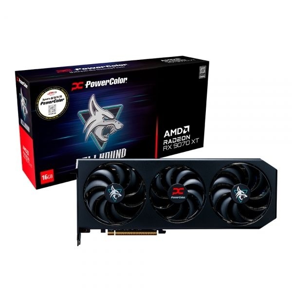 PowerColor PowerColor 라데온 RX 9070 XT Hellhound D6 16 대원