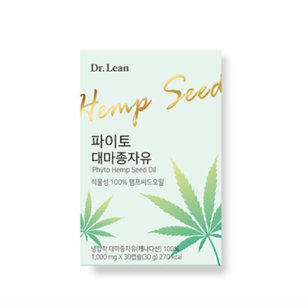 닥터린 파이토 대마종자유 1000mg 30캡슐 x 6박스 햄프씨드오일