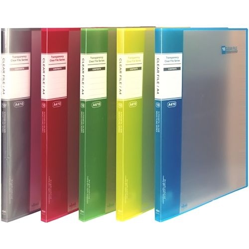 현풍산업사 A4-10P PP투명클리어화일(UV) 4311-1