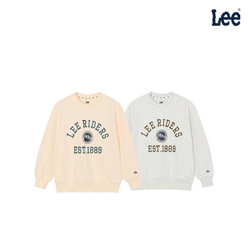 Lee 키즈 리 라이더스 바시티 로고 스웻셔츠 L601CR23 1039179