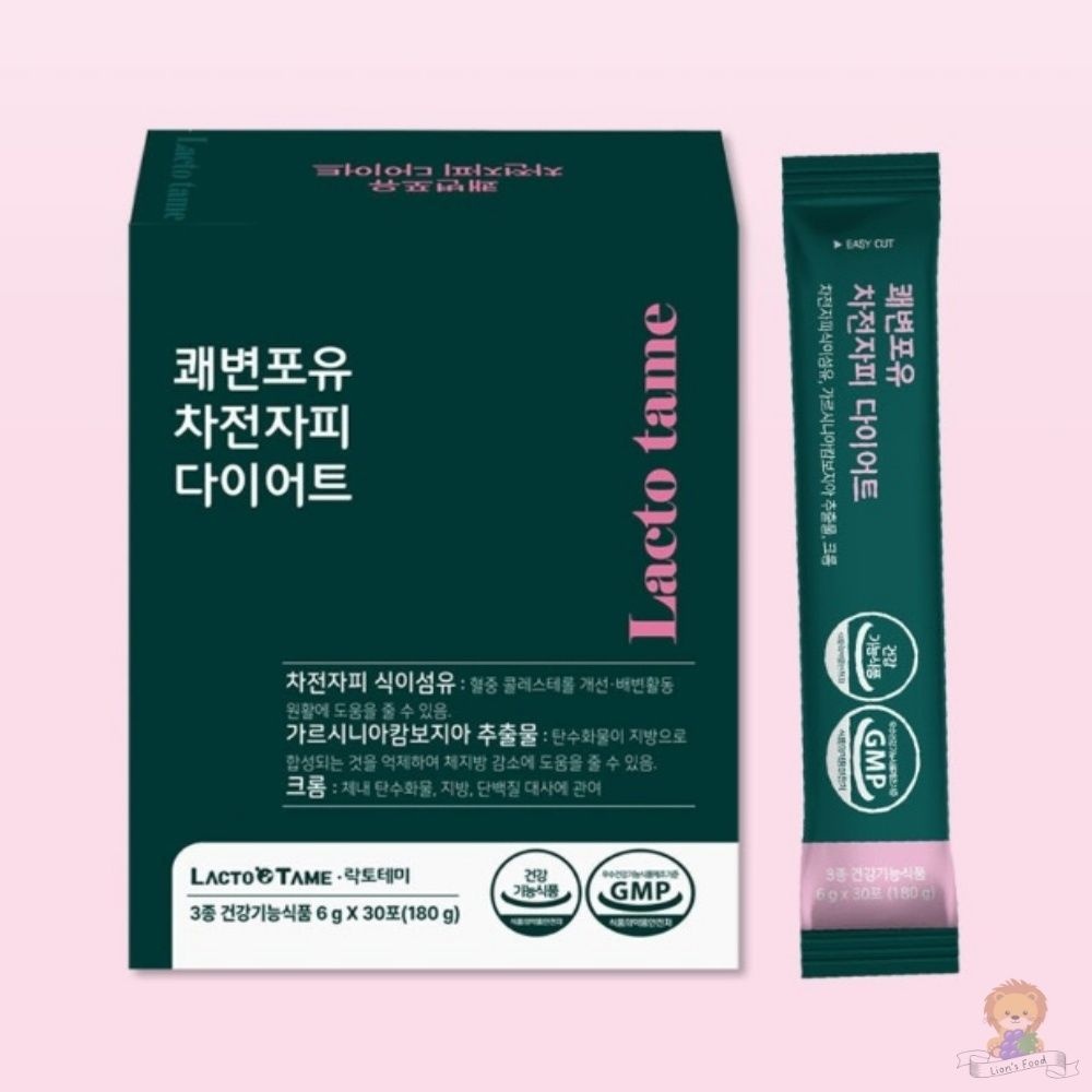 락토테미 쾌변포유 차전자피 다이어트 6G X 30포 감량 활력증진 내장지방