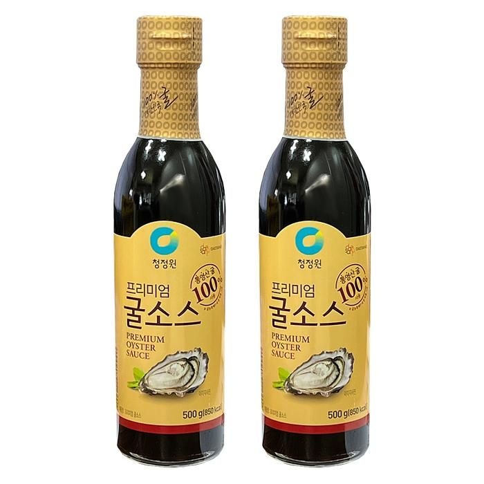 청정원 프리미엄 굴소스 500g 2개