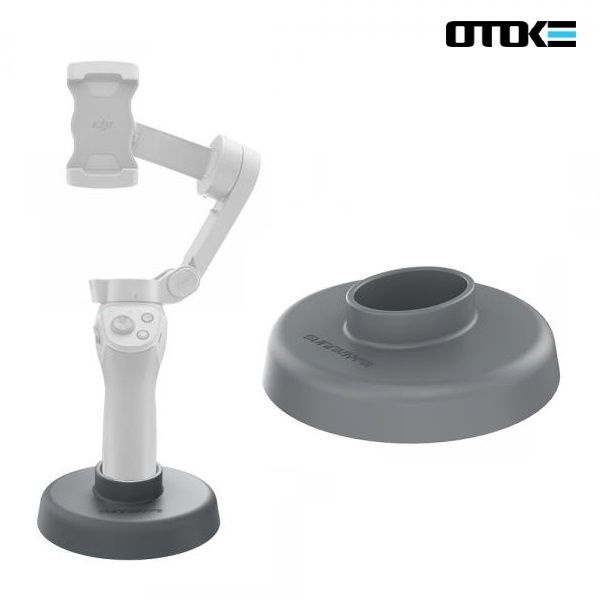SunnyLife DJI 오즈모 모바일 OM4 OM3 원형 스탠드 거치대 액세서리 OSMO 스마트폰 짐벌 독 도크 악세사리 4088549