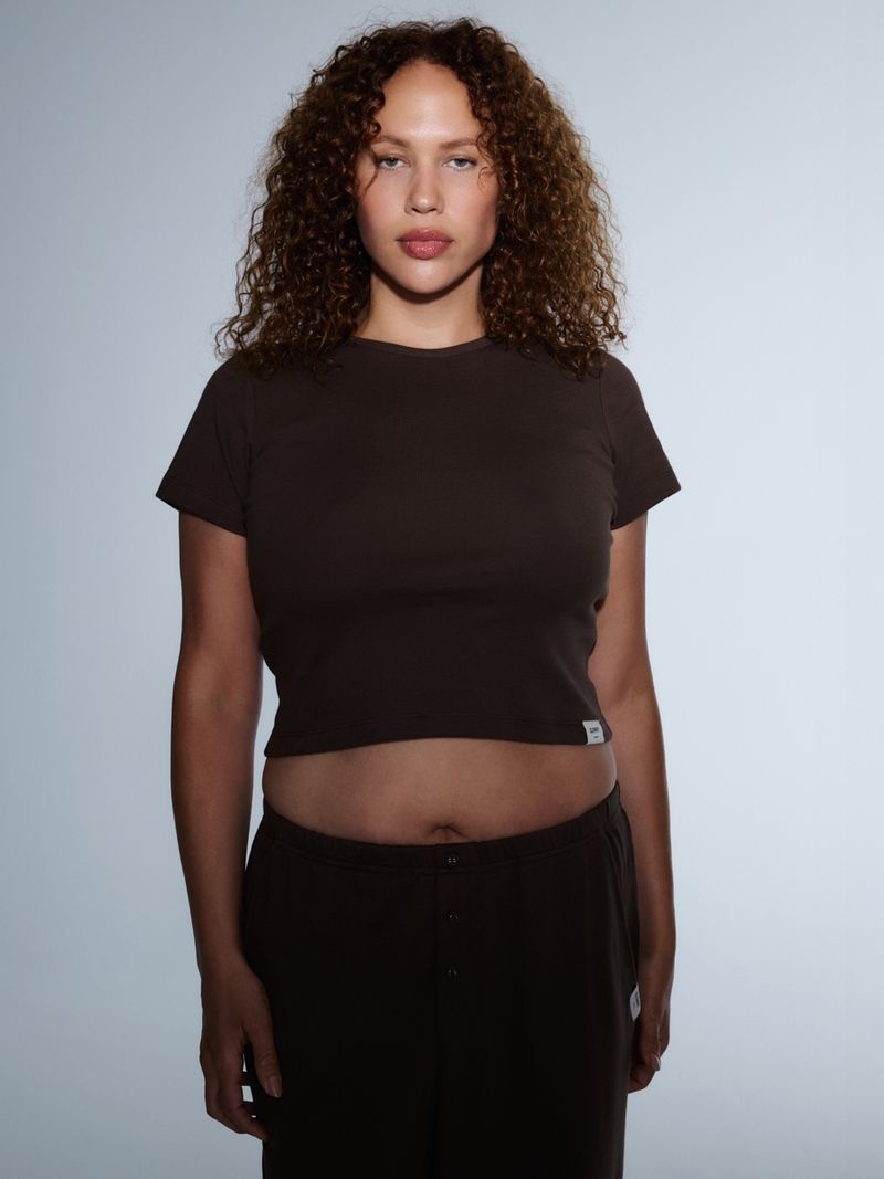 [국내백화점 매장정품] 글로니 GLOWNY G BABY TEE (CHOCO) GC26COTS0010BR 108247