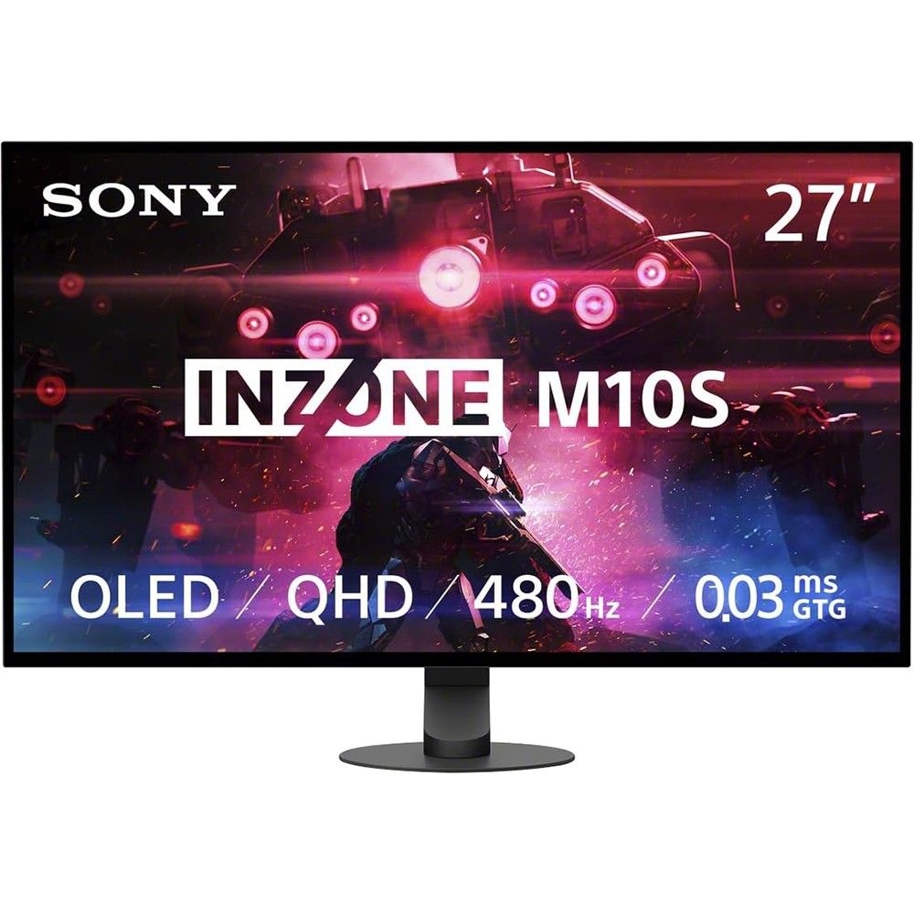 소니 27인치 인존 M10S OLED QHD 1440p HDR 480Hz 게이밍 모니터 (SDM27Q10SB) 1005558