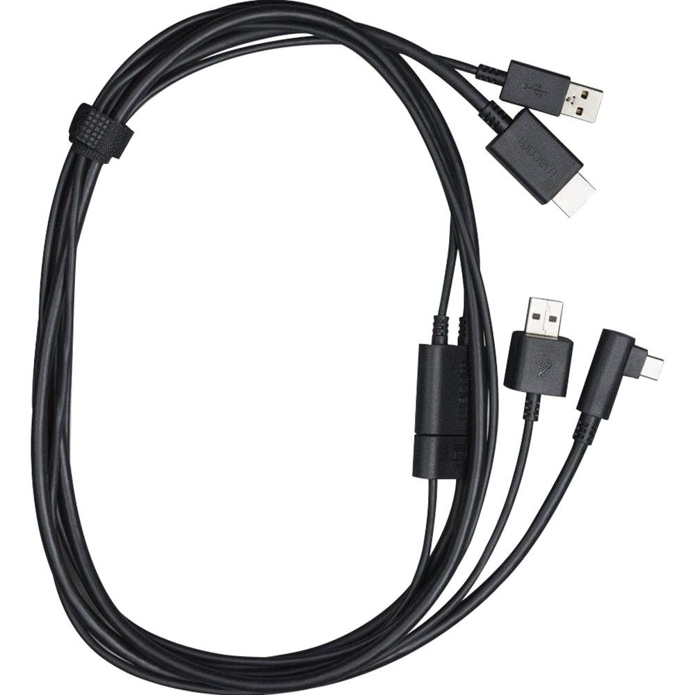 Wacom 와콤 원 크리에이티브 펜 디스플레이용 와콤 ACK44506Z X자형 케이블 1059160