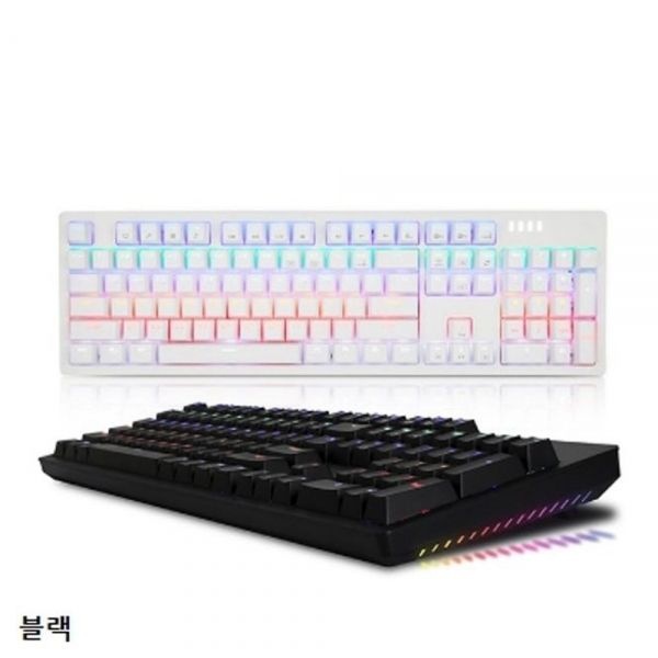 K515 블루투스 청축 기계식 키보드 블랙 가성비 우수