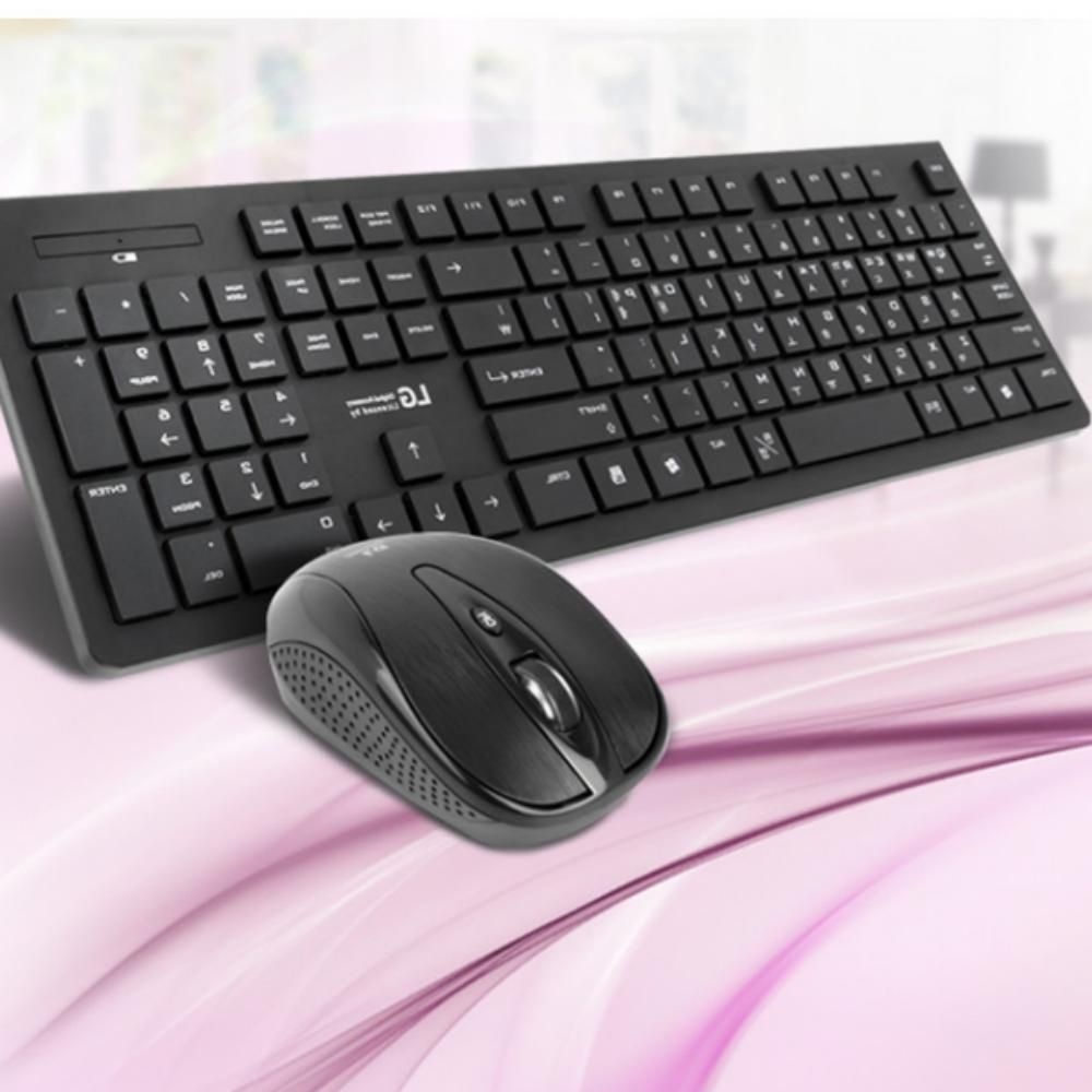LG 나노 무선 마우스 키보드 세트 S2000 가성비 우수 사무용품