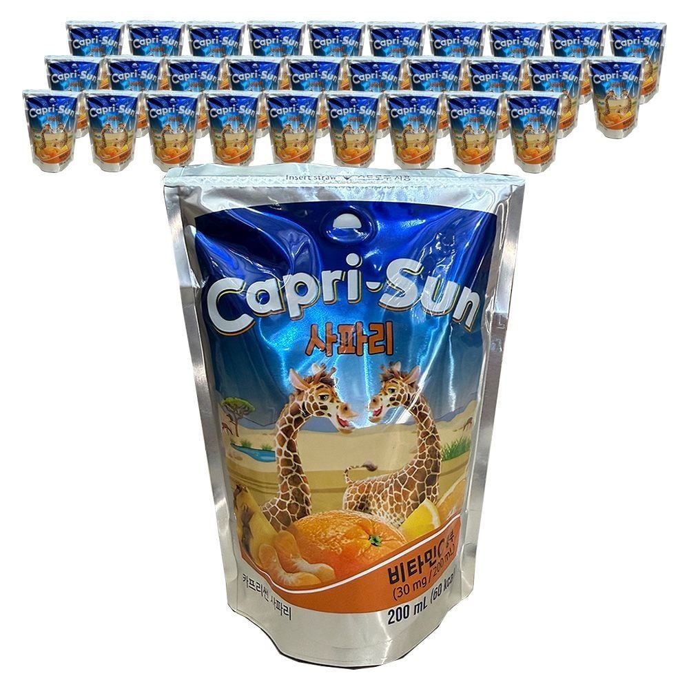 카프리썬 오렌지망고 200ml x 30입 10입 3박스 오렌지망고 카프리썬 주스 음료수