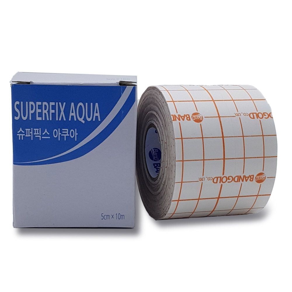 저자극점착 방수 아쿠아 밴드 테이프 투명 필름 5cm 관절부위밴드 패드 의료용 방수 약국 드레싱
