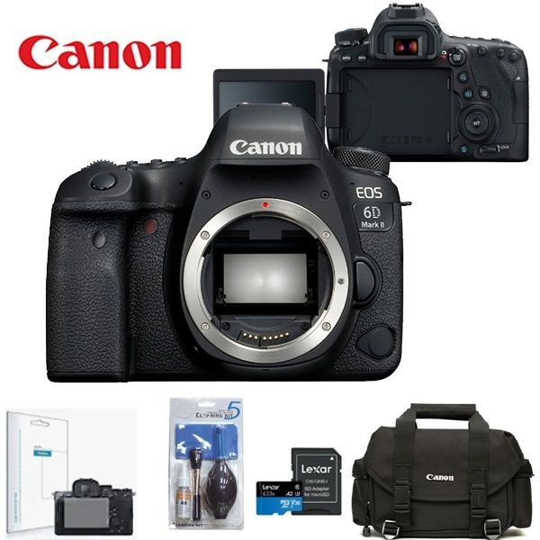 UnKnown Canon EOS 6D Mark II BODY+LCD보호필름+DSLR가방+크리닝킷+SD128GB 메모리풀패키지 4092455