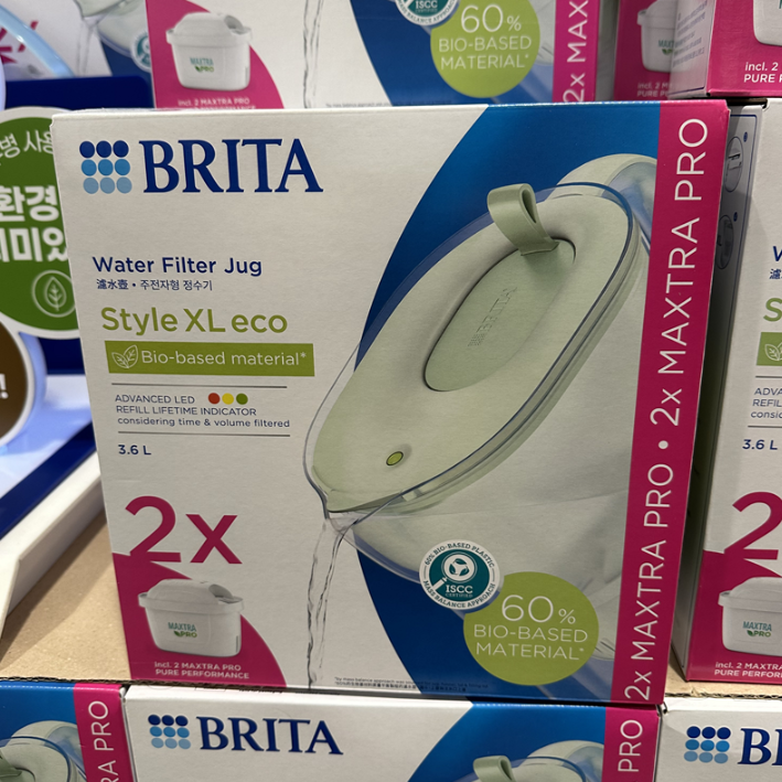 BRITA SE 브리타 스타일 에코 정수용기 3.6L (필터 2개입)