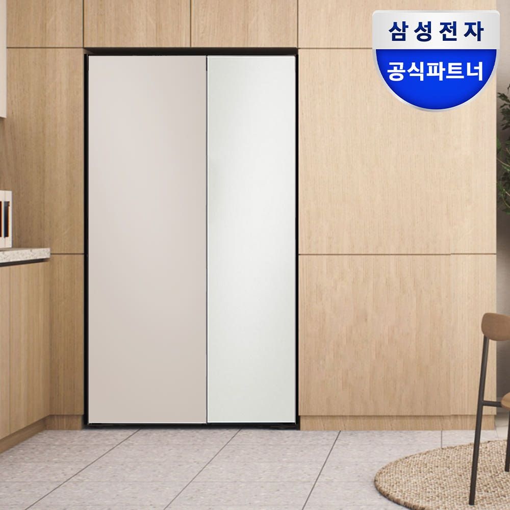 삼성전자 비스포크 냉장고 RR40C7985AP+RZ24C59G0AP 오토도어 키친핏 세트 1등급 인증점