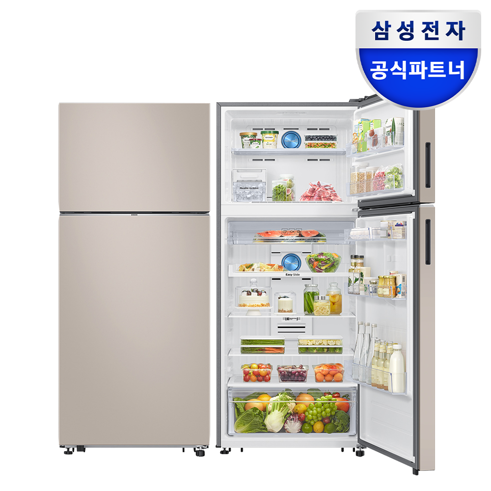삼성전자 삼성 냉장고 RT53DB7A1CET 500리터 2도어 일반 소형 원룸 중형 오피스텔 525L