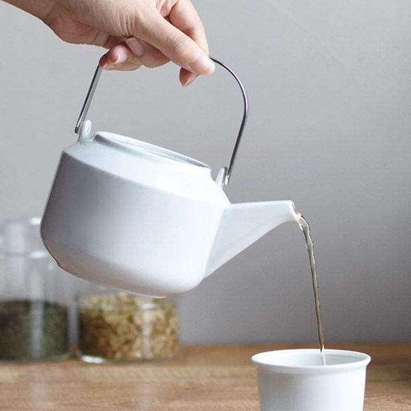 [롯데백화점] 킨토 LT 티포트 600ml (화이트)