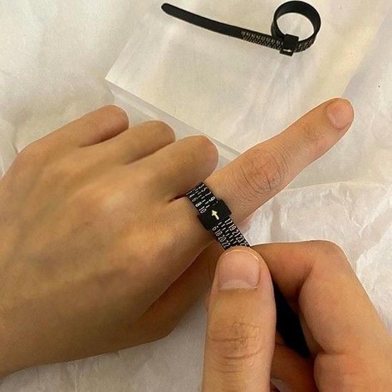 링게이지 반지사이즈 측정기 DIY 주얼리 반지호수 측 사용자정의 리소스 인터넷쇼핑