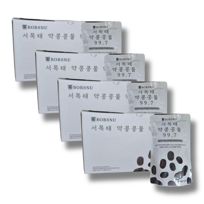 밥스누 서목태 약콩콩물 99.7 두유 190ml 40팩