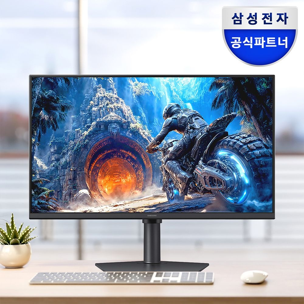 삼성전자 오디세이 G4 LS27HG400 68.6cm(27인치) Fast IPS 300Hz FHD 게이밍 모니터 컴퓨터 피벗 평면 고주사율 FPS