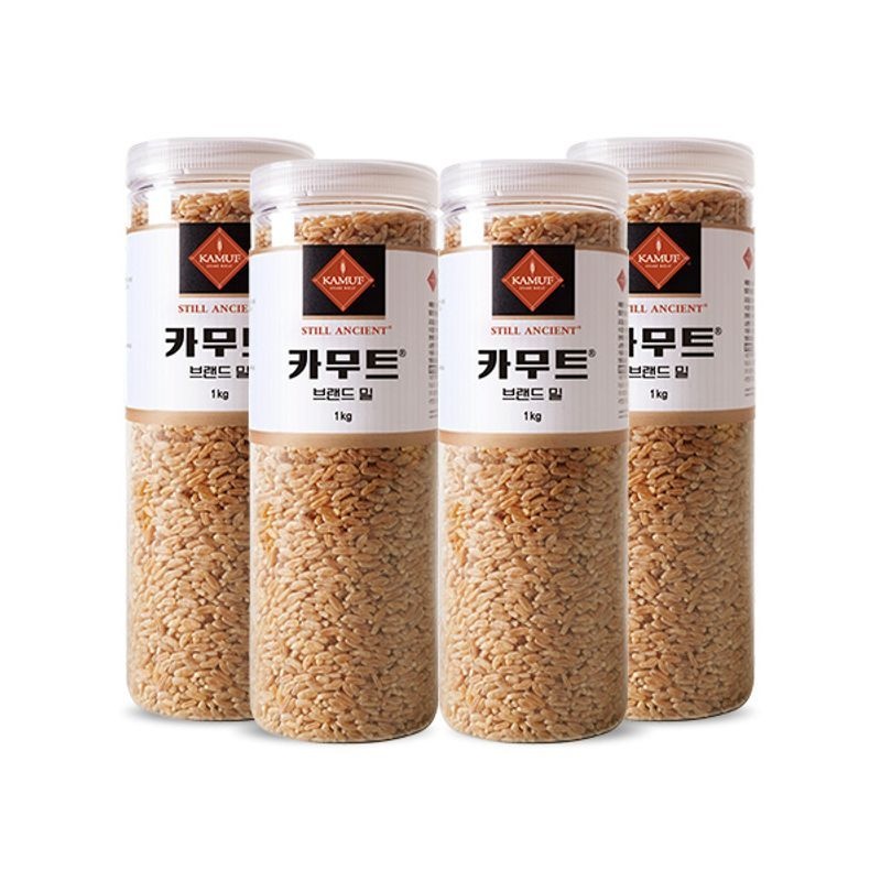 고대곡물 정품 카무트 1kg x 4개 c