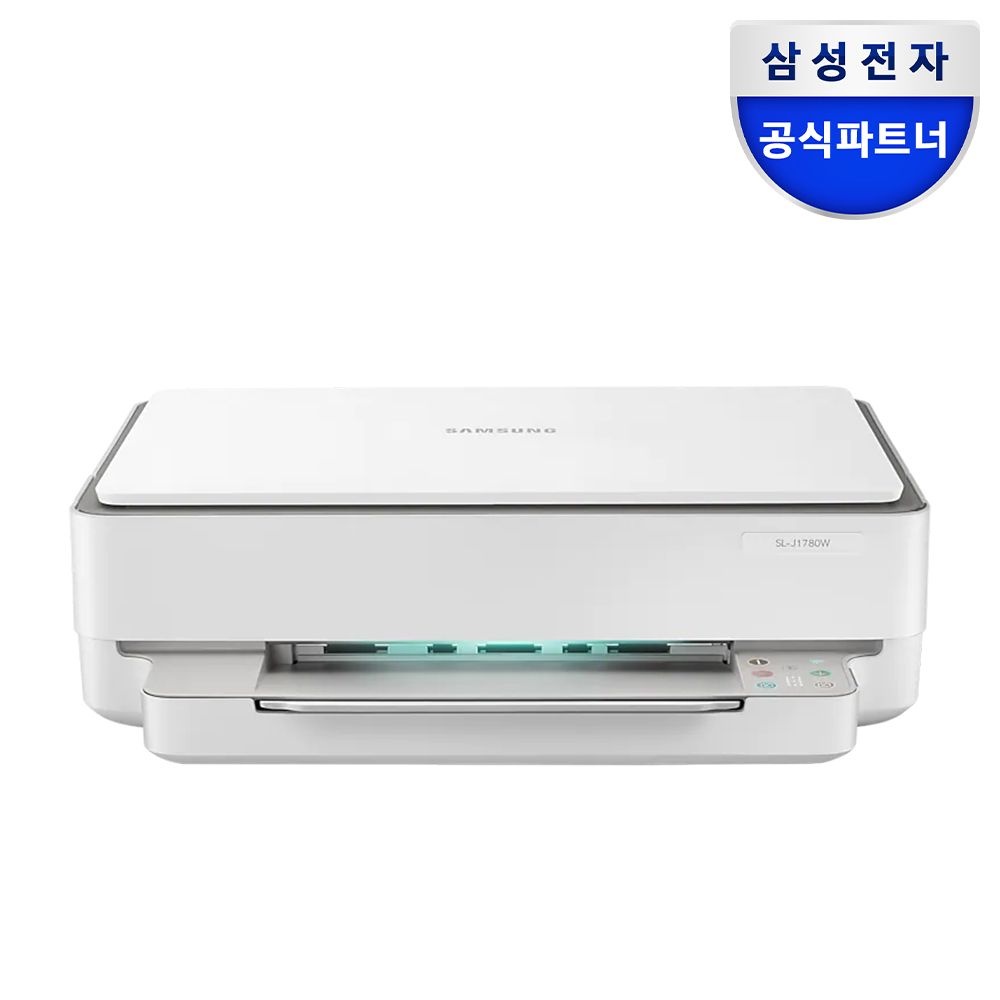 삼성전자 SL-J1780W 잉크포함 잉크젯복합기 무선 컬러 가정용 프린터기 스캐너 복사기 인쇄기