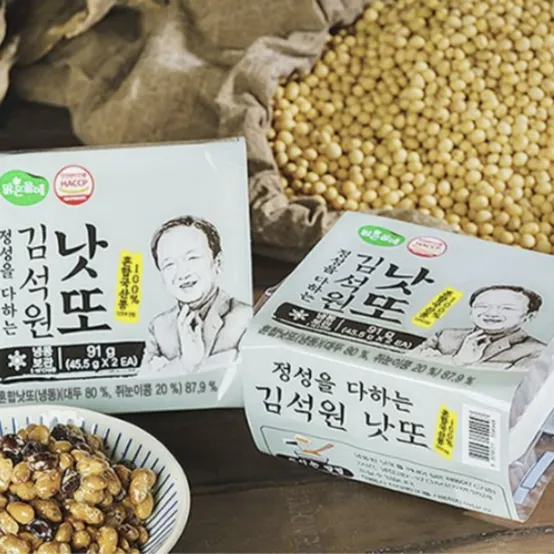 [맑은물]에 국산콩 김석원 혼합 믹스낫또 45.5gx40팩