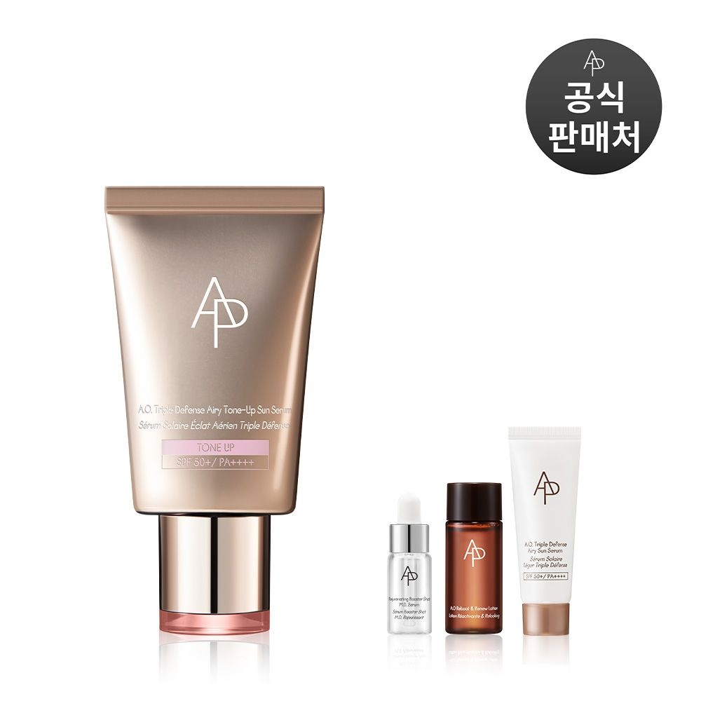 [NEW][AP BEAUTY] 에이오 트리플 디펜스 에어리 톤업 선 세럼 40ml