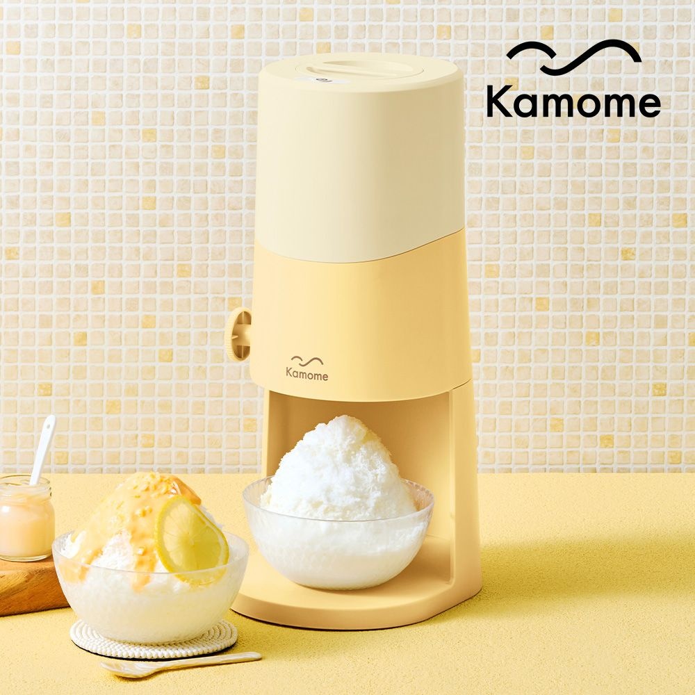 카모메 [26년신제품]카모메 전동 눈꽃 빙수기 KAM-SF27B 빙삭기 팥빙수 우유빙수 홈카페