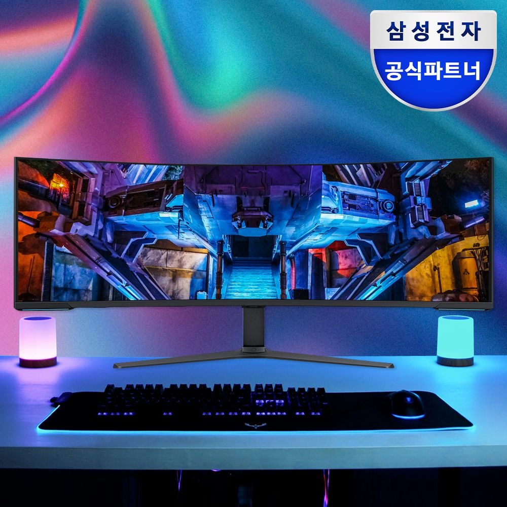 삼성전자 오디세이 Neo G9 LS57CG950 144~145cm(57인치) DUHD 커브드 게이밍 모니터 LS57CG950NKXKR