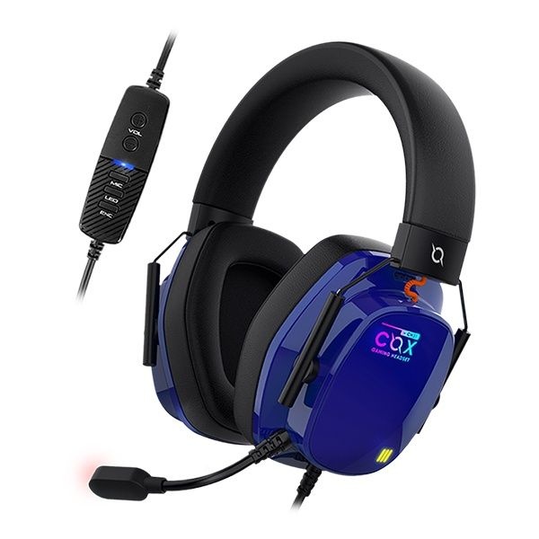 UnKnown COX 헤드셋 항공 가상 7.1 LED 게이밍 CH31 4095624
