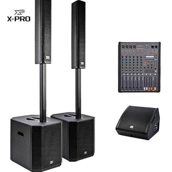 X-PRO XT-PRO패키지 XT-PRO12.1 XM-PRO120M WMX1610F컬럼어레이2세트3600W모니터스피커1개700W16채널믹서 4095759