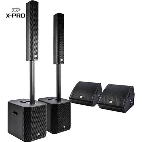 X-PRO XT-PRO패키지 XT-PRO12.1 XM-PRO120M 컬럼어레이2세트3600W모니터스피커2개1400W 4095750