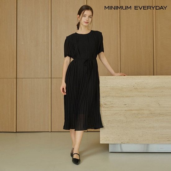 미니멈_SP 미니멈 에브리데이 허리끈 원피스 EB2OW033D 791427