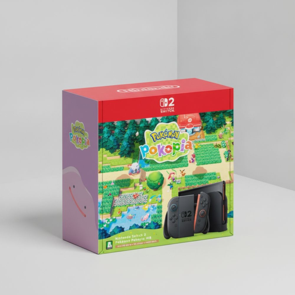 닌텐도 SWITCH2 본체 포켓몬 포코피아 세트