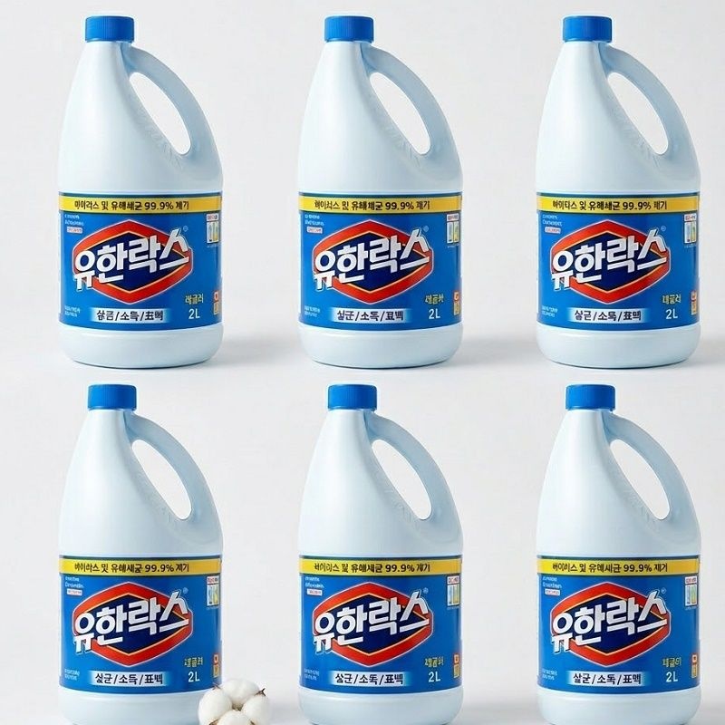 유한락스 레귤러 2L 6개