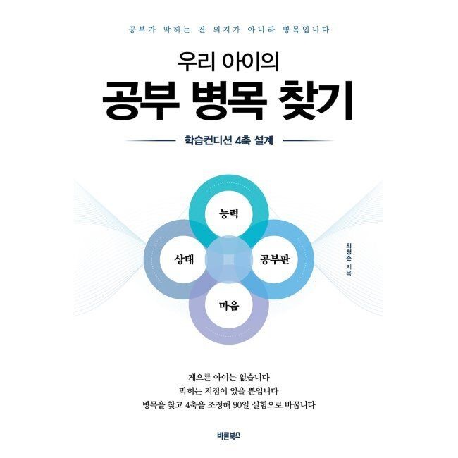 우리 아이의 공부 병목 찾기 - 학습컨디션 4축 설계 / 최정준