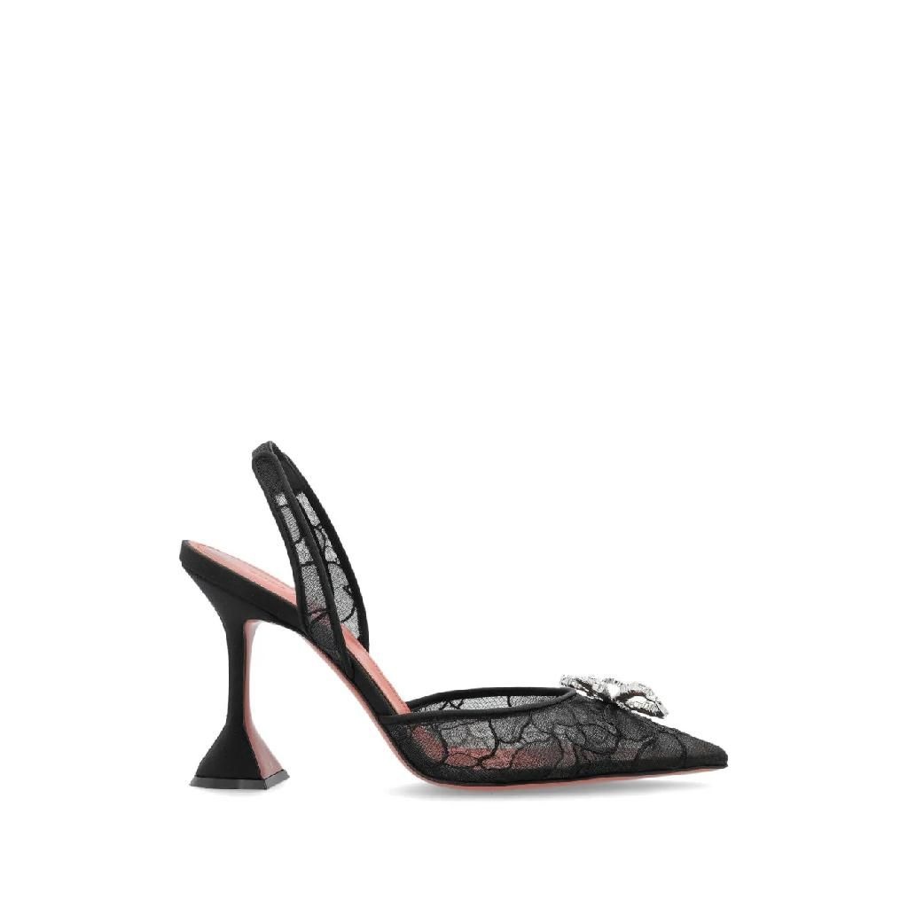 [해외] 아미나 무아디 26SS 아미나무아디 블랙 레이스 Rosie pumps ROSIELACESLING95BLACK TP574886187