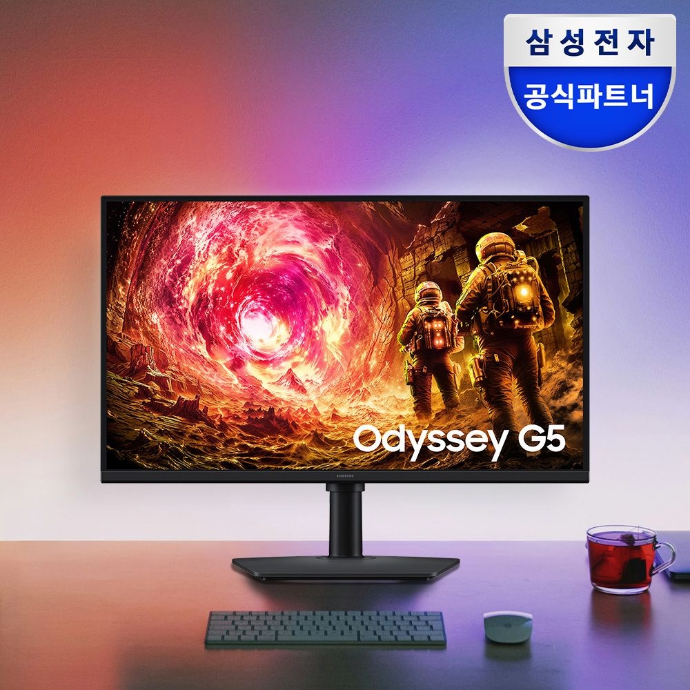 삼성전자 오디세이 G5 LS27FG500 180Hz 1ms 게이밍 모니터