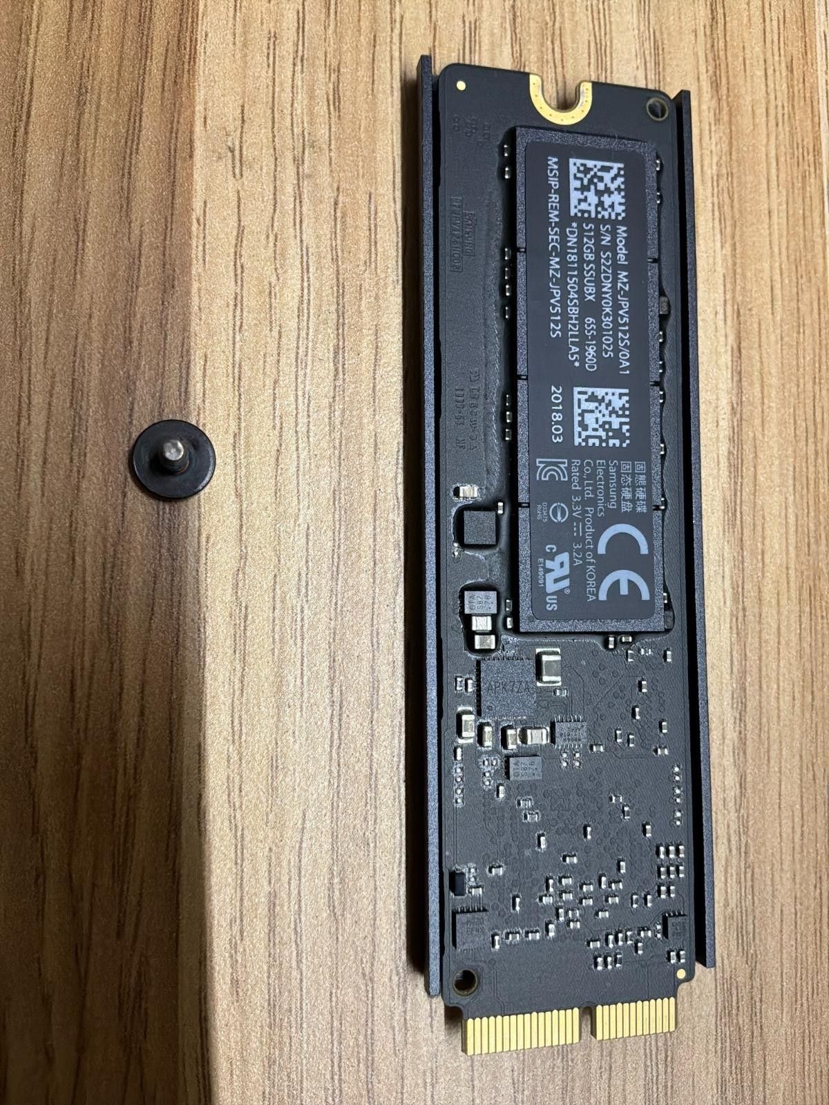 Samsung 삼성 SAMSUNG [세금포함] [정품] PM981 512GB NVMe M.2 SSD 솔리드 스테이트 드라이브[세금포함] MZ-JPV512S OEM PCIe Gen3 x4 Solid St