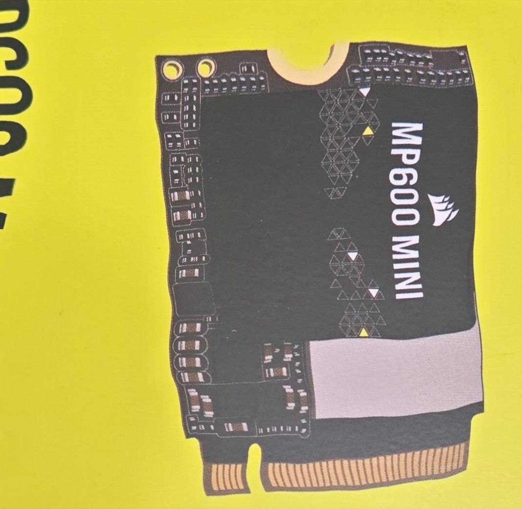 Corsair CORSAIR MP600 MINI 1TB PCIe x4 Gen4 NVMe M.2 2230 SSD 솔리드 스테이트 드라이브[세금포함] [정품] CSSD [정품]-F1000GBMP600MN