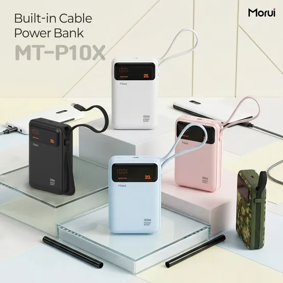 Morui PD PPS 100W 보조배터리 MT-P10X 20000mAh 대용량 초고속3.0 갤럭시 아이폰 여행용 게임용 기내반입