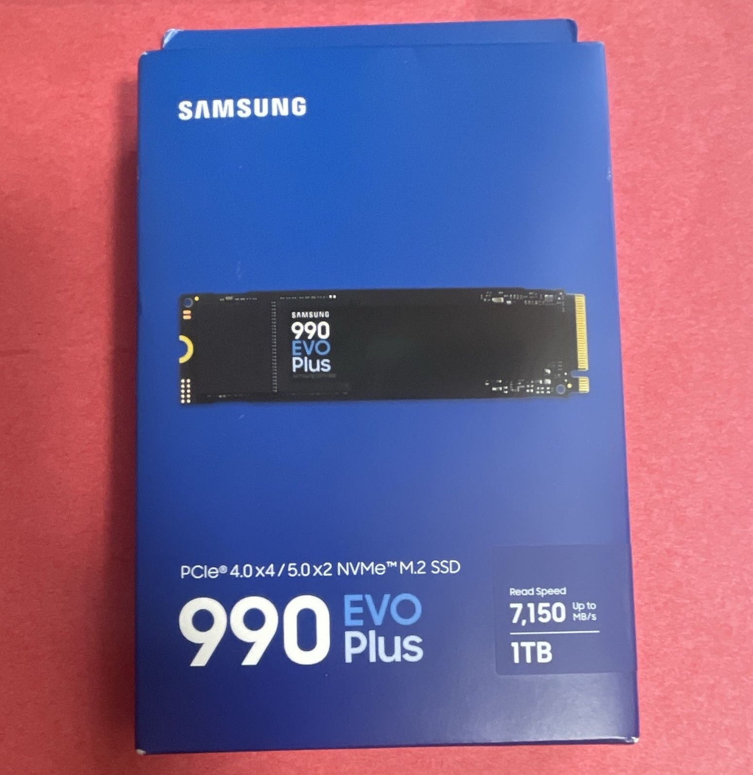 삼성 SAMSUNG [세금포함] [정품] 990 EVO 플러스 1TB M.2 NVMe PCIe 4.0x4/5.0x2 SSD 솔리드 스테이트 드라이브[세금포함] 7150/6300