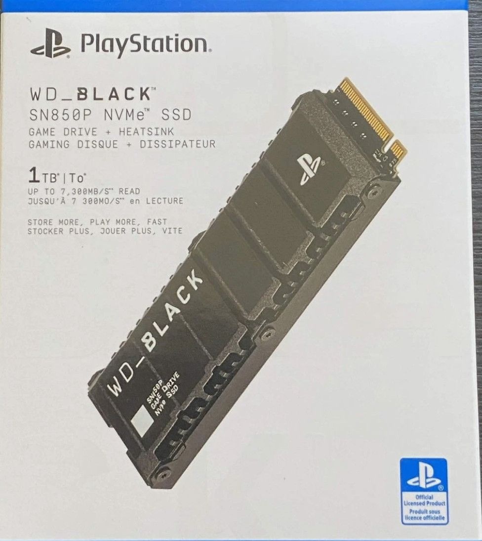 웨스턴 디지털 WD 블랙 SN850P 1TB NVMe PCIe Gen4 M.2 2280 Internal SSD 솔리드 스테이트 드라이브[세금포함] [정품] WDBBYV0010BNC