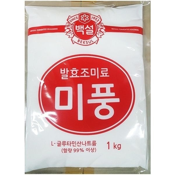 업소용 식당 식자재 재료 씨제이제일제당 미풍 1kg