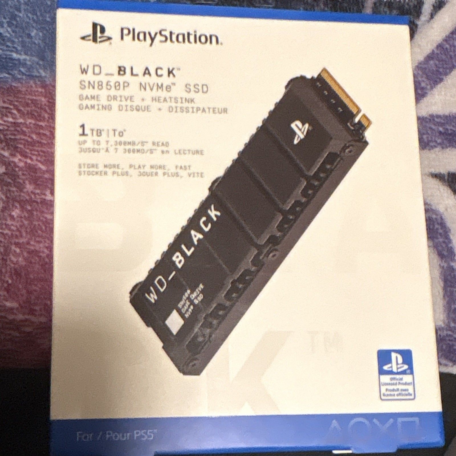 WD_블랙 SN850P 1TB NVMe M.2 SSD 솔리드 스테이트 드라이브[세금포함] [정품] w/ Heatsink for PS5 PC WDBBYV0010BNC WDBBYV0010BNC-WRSN 3