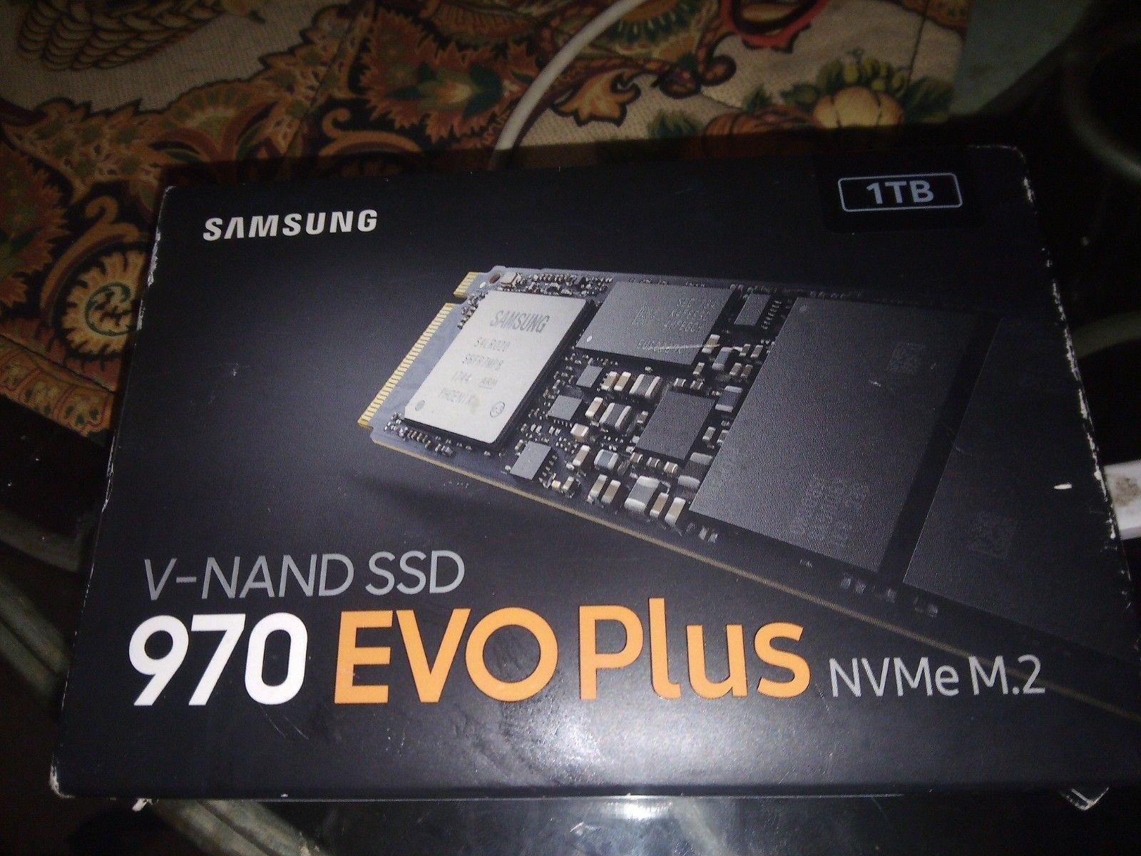Samsung 삼성 SAMSUNG [세금포함] [정품] 970 EVO 플러스 1TB M.2 NVMe Internal SSD 솔리드 스테이트 드라이브[세금포함] (MZ-V7S1T0B/AM) M